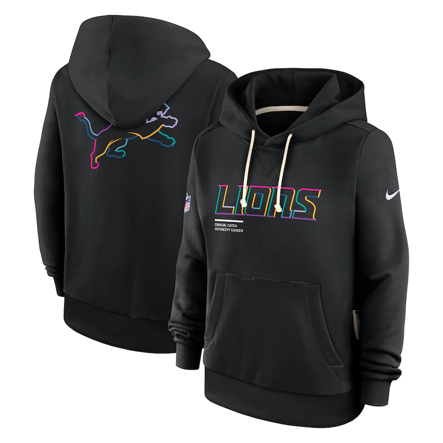 Women Detroit Lions 2025 Nike NFL hoodie